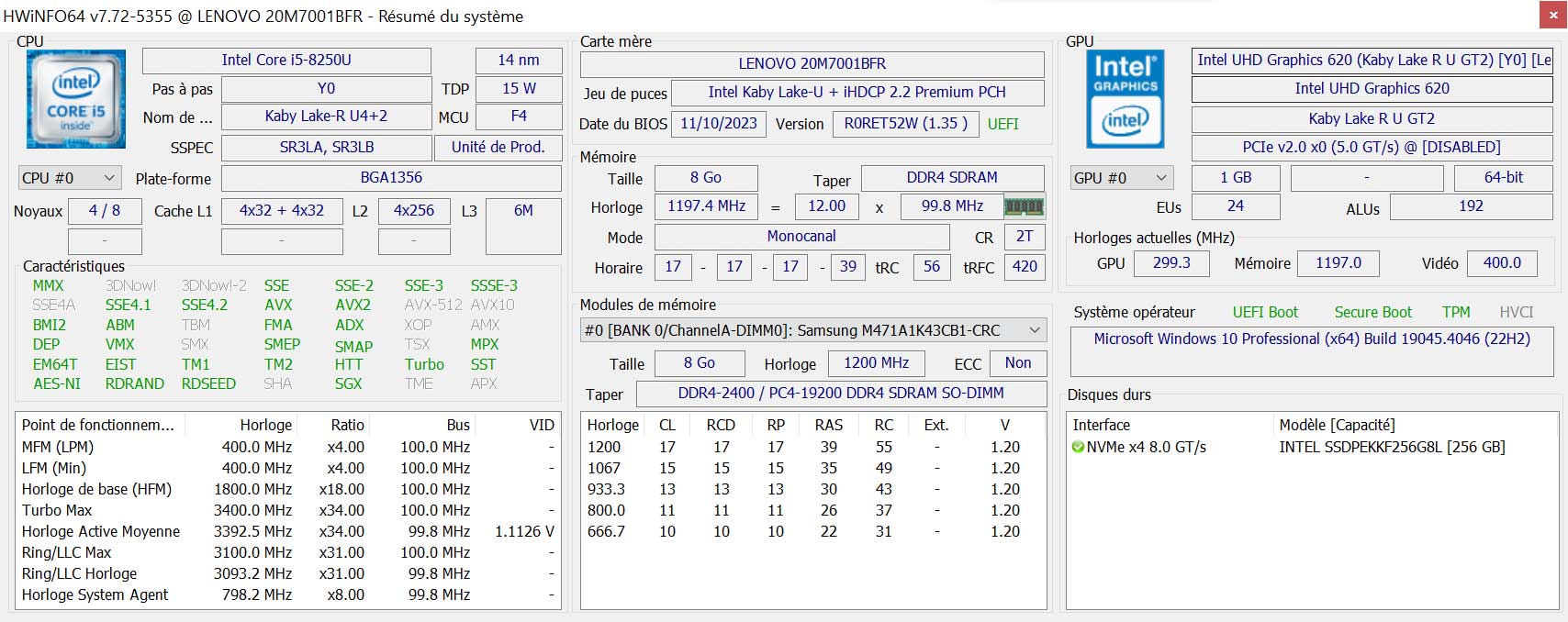 Comment connaître la température du processeur de votre PC